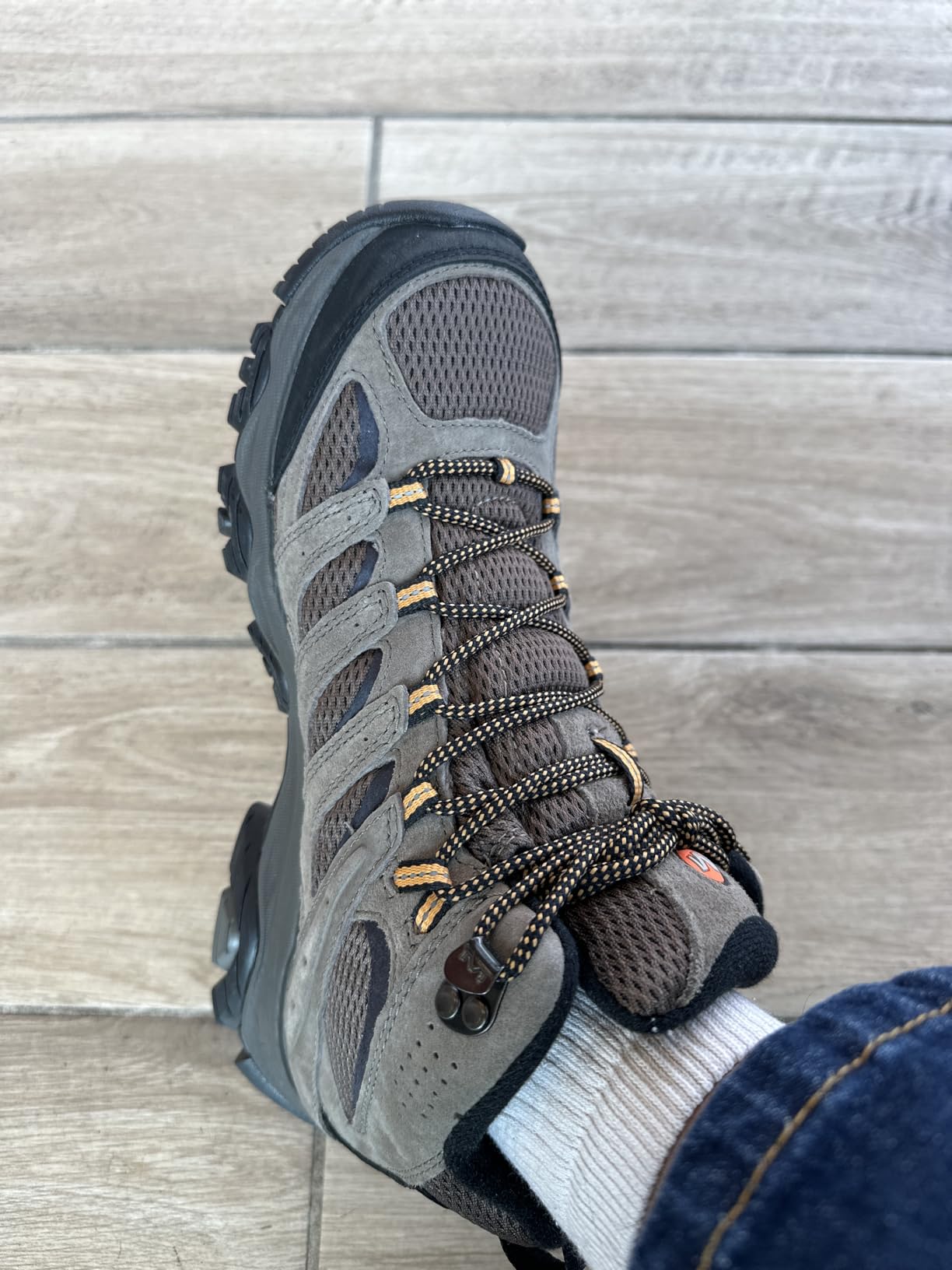 Merrell Men's Moab 3 Mid Waterproof Hiking Boots customer photo 1