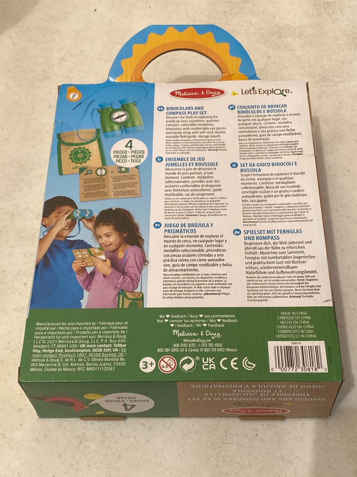 Melissa & Doug Let's Explore Binoculars & Compass Play Set customer photo 2