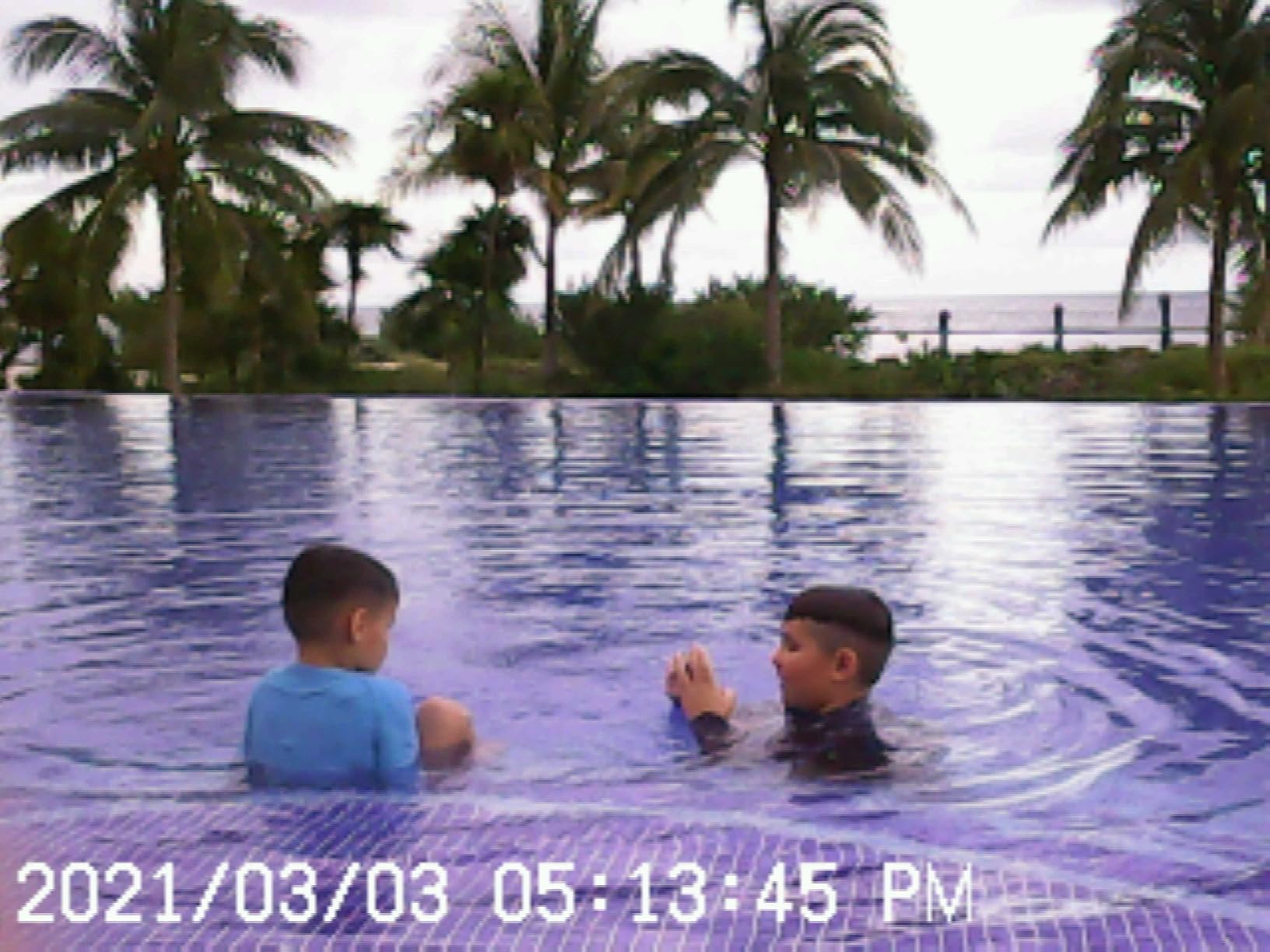 Pool Toy & Kids Underwater Camera 99FT Waterproof Kid Action Camera 1080P Video&20MP Photo with Flip Lens, Includes 32GB Card for Diving Swimming Beach Snorkeling.Birthday Gift for Boys - GKTZ customer photo 1