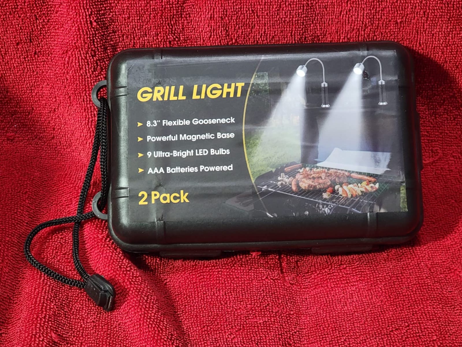 Jasee Barbecue Grill Light, BBQ Accessories for Outdoor with Magnetic Base, Mens Stocking Stuffers Grilling Gifts, 360 Degree Flexible Neck, Water Heat Resistant, Batteries Included - 2 Pack customer photo 1