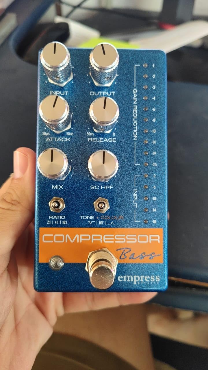 Empress Effects Bass Compressor Effects Pedal, Blue CPBB customer photo 2