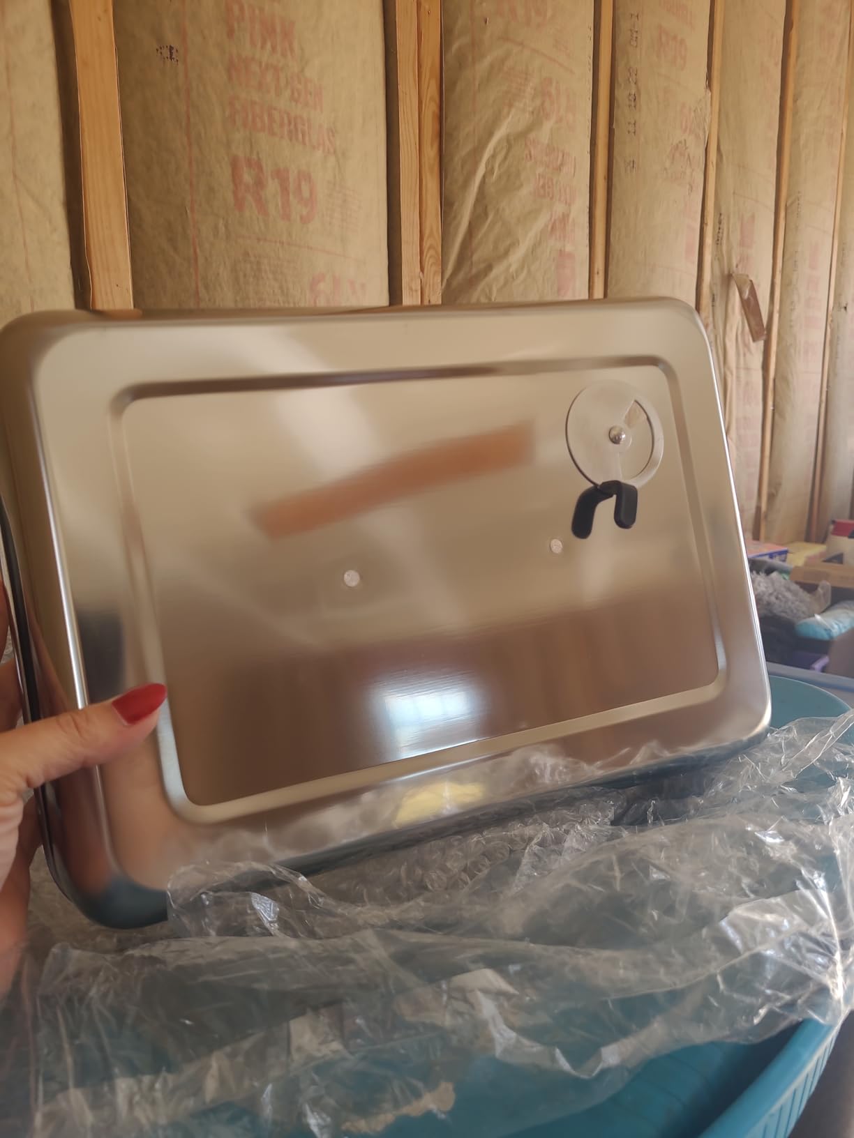 Leonyo 13x9 Inch Basting Cover for Griddle Grill, Melting Dome with Vent customer photo 1
