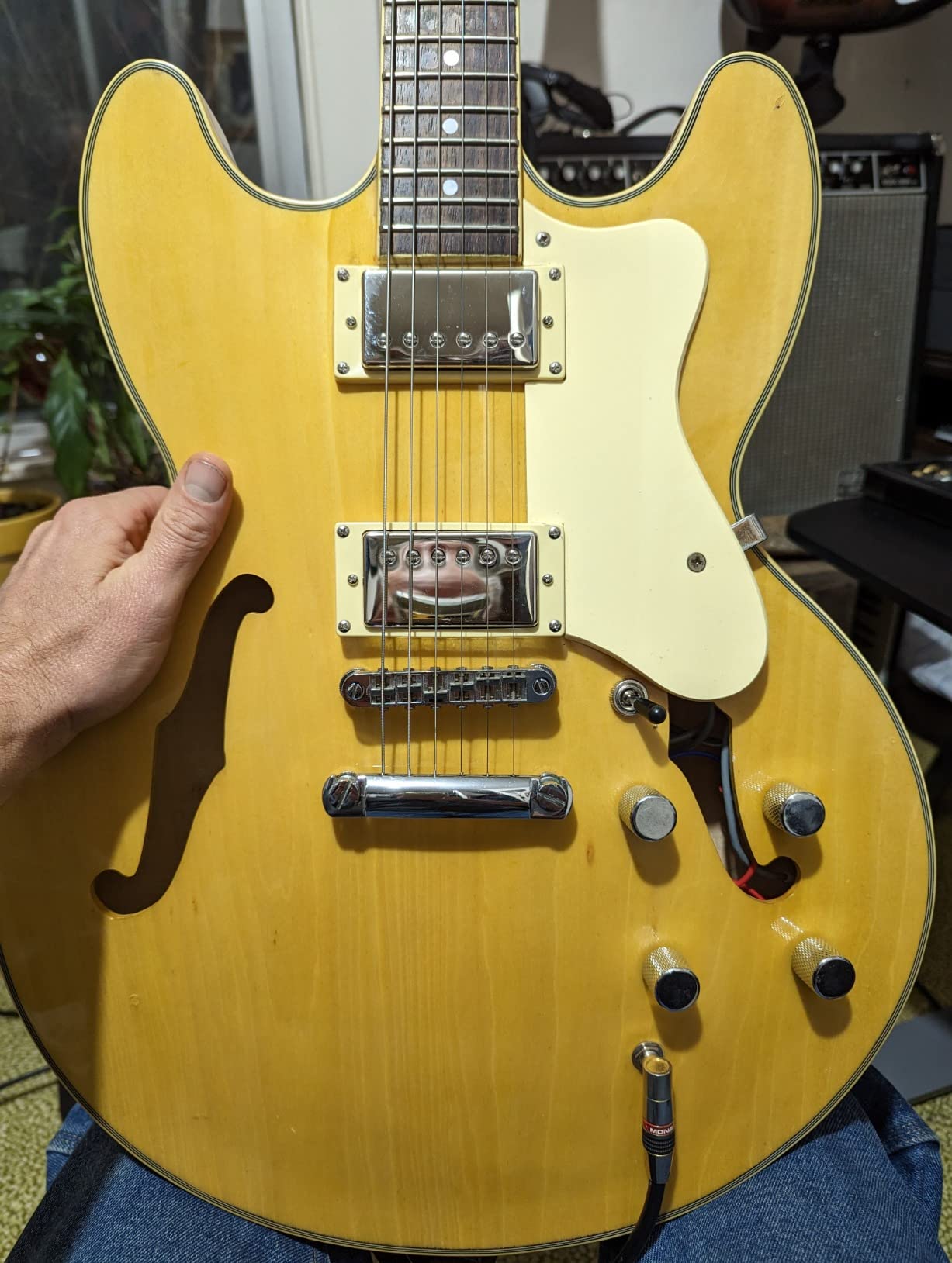1 Set ProBucker Alnico Bridge&Neck Pickups with Pro Wiring Harness Pots&3 Way Switches Universal for Electric Guitar (Chrome Black Ring) customer photo 1