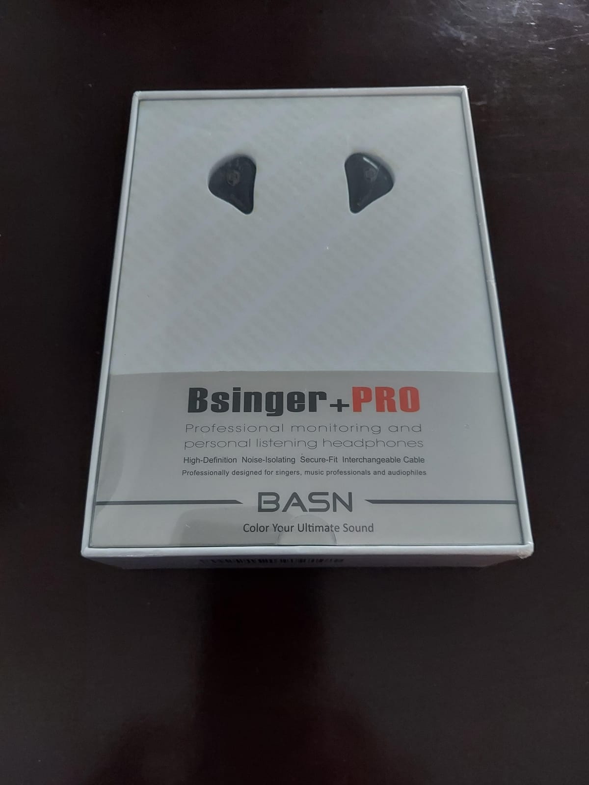 BASN Bsinger Pro in Ear Monitor, Dual Drivers MMCX IEM Earphone (Clear Black) | HiFi Wired IEM Earbud, Portable Case, Ergonomic Fit Headphone, Two 4.9ft Detachable Cables, for Beginner Musician, Singer, Drummer customer photo 2