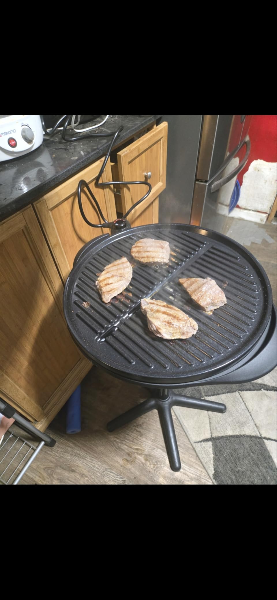 Cuisinart Electric Grill, Indoor/Outdoor, Compact, Portable, Nonstick customer photo 1