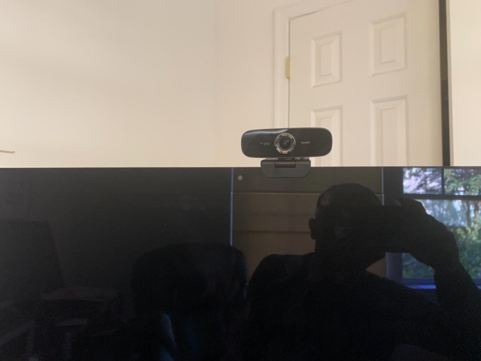 Spedal 4K Webcam with Tripod, Wide Angle 120° USB Webcam, Sony 1/2.8