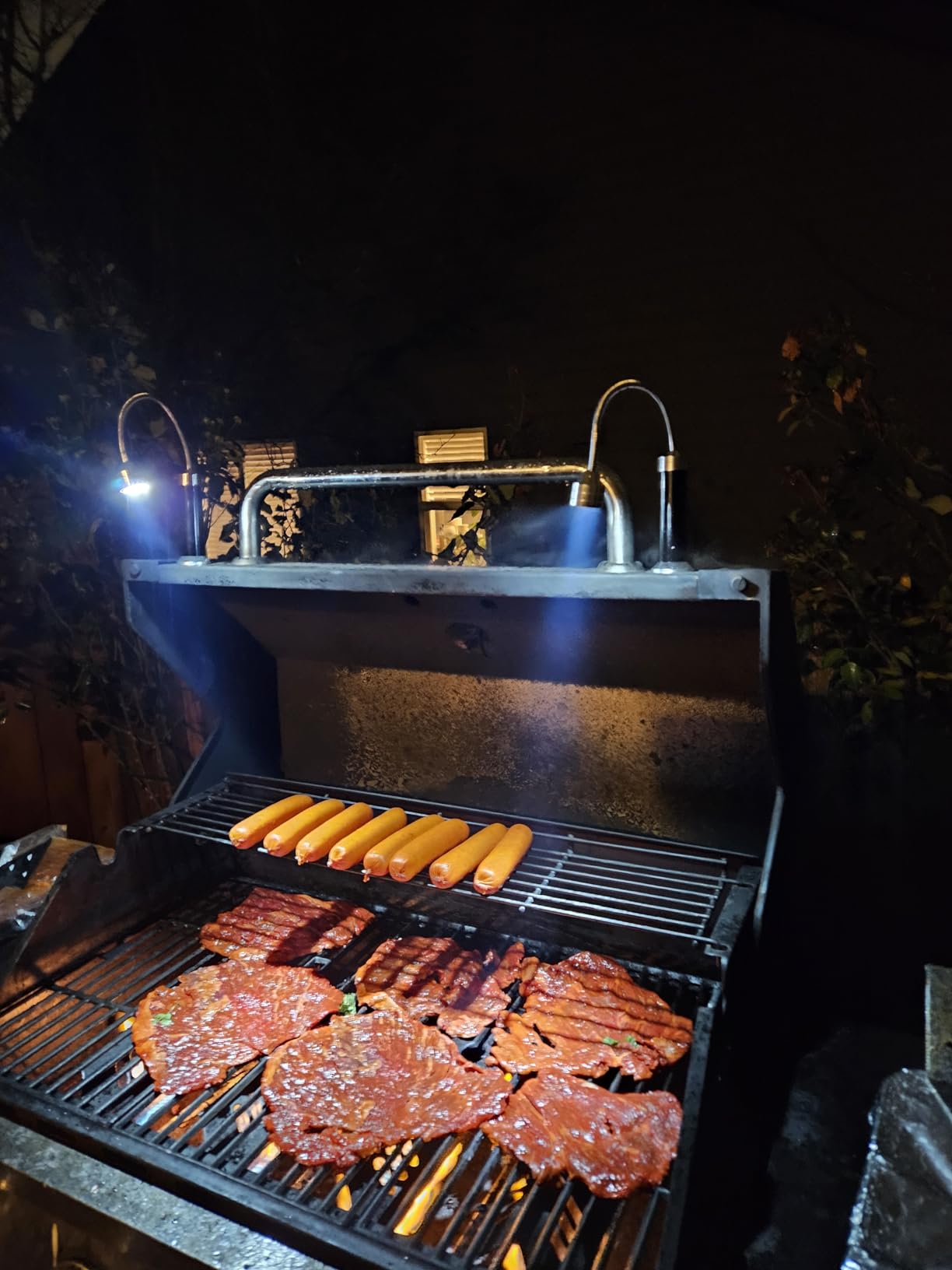 Barbecue Grill Lights, Grilling Gifts for Men Dad, BBQ Grill Accessories for Outdoor, Grill Lamps with Magnetic Base, Super Bright LED, 360 Degree Flexible Gooseneck, Stocking Stuffers, Pack of 2 customer photo 2
