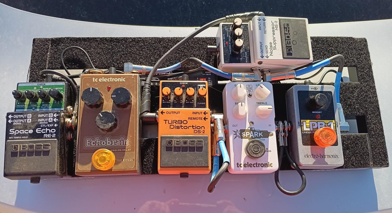 Boss RE-2 Space Echo Delay and Reverb Effects Pedal customer photo 1