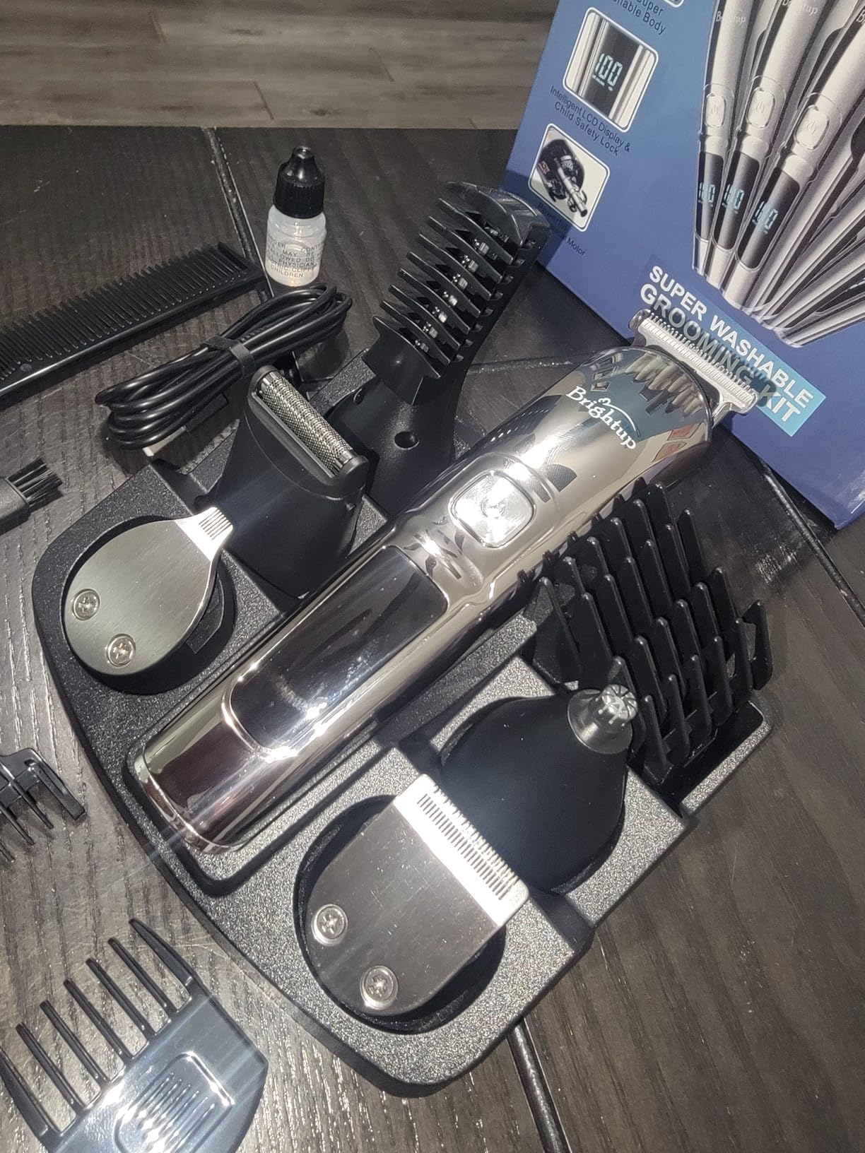 Brightup Beard Trimmer for Men - Electric Razor & Shaver customer photo 1