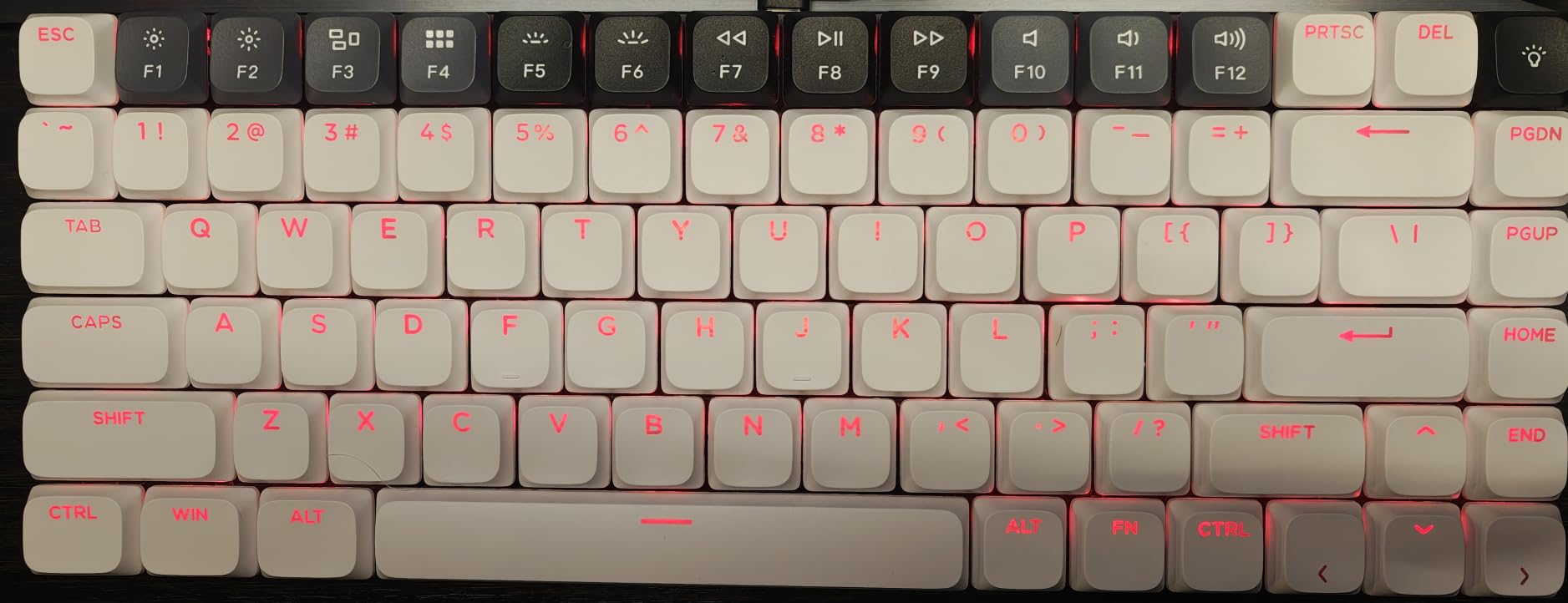 GMKWTL PBT Anime Keycaps - 108 Keys, XVX Japanese Custom Backlit Keycaps, OEM Profile for 61/87/104/108 Cherry Gateron MX Switches Mechanical Keyboard (Black Anime) customer photo 2