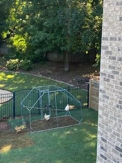 4ever2buy Metal Chicken Coop, 10x13 FT Walk-in Chicken Run Pen Poultry Cage, Water-Resistant & Anti-UV Cover, Large Chicken Coop for 12-15 Chickens customer photo 1