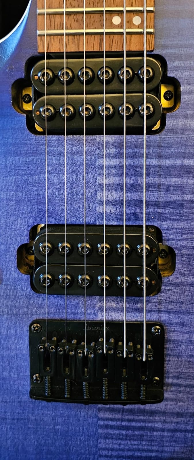 Artec HIVB Invader Style Ceramic Humbucker Neck Bridge Pickups Set, Black customer photo 2
