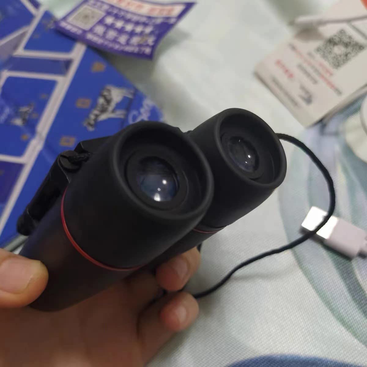 POLDR 12X25 Small Binoculars with Clear Vision, Pocket Compact customer photo 1