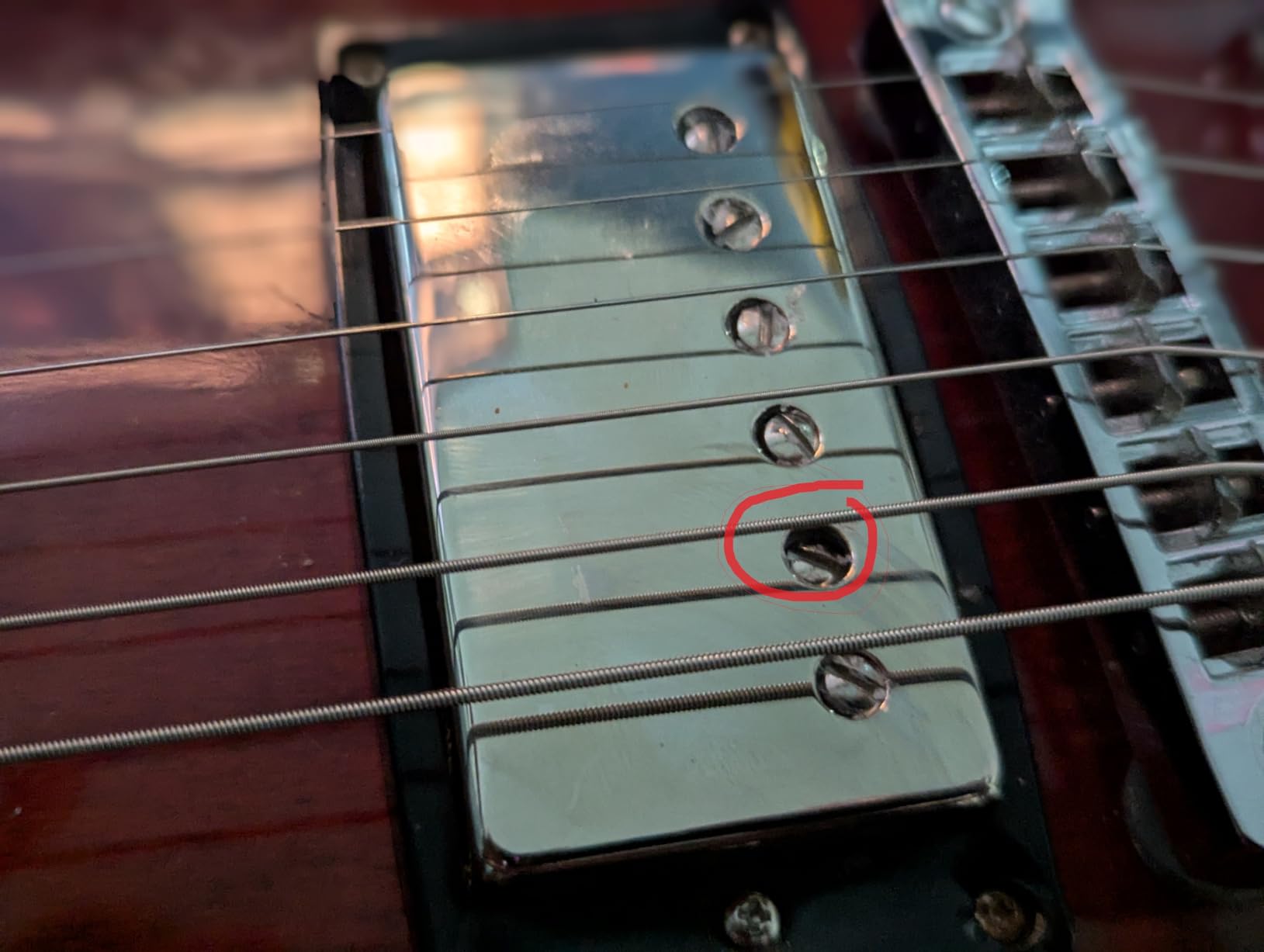 Alnico 2 classic 57+ Guitar Humbucker Pickups Bridge and Neck For Les Paul style Guitar Chrome customer photo 1