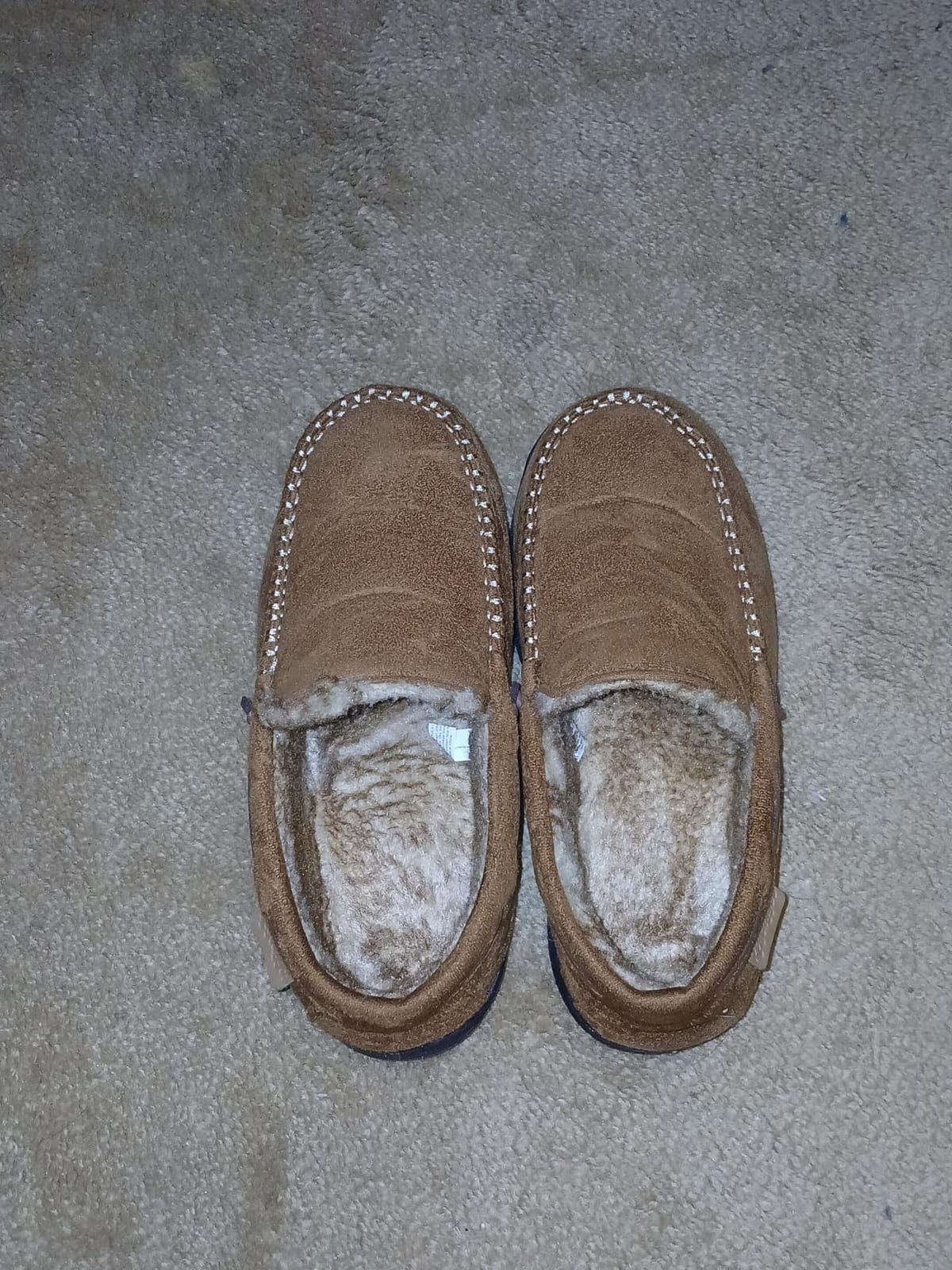 Zigzagger Men's Moccasin Slippers House Shoes Indoor Outdoor customer photo 1