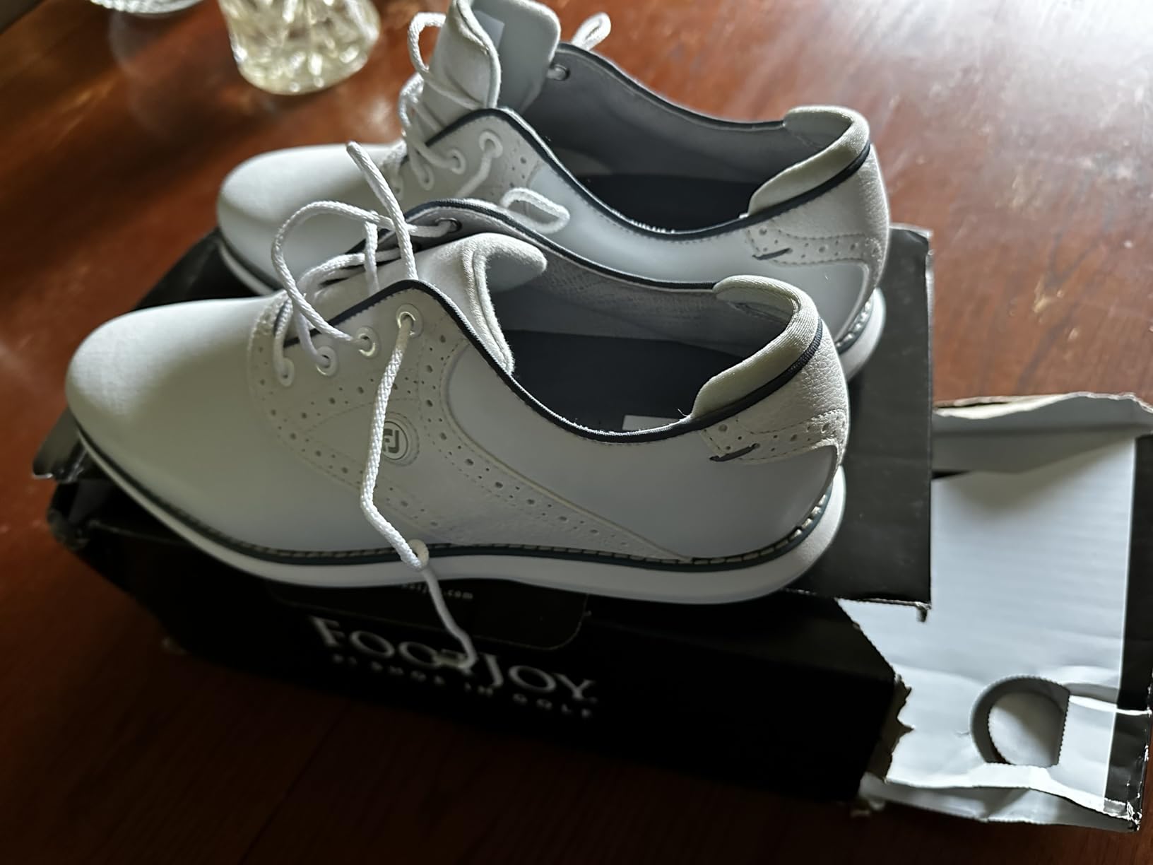 FootJoy Women's Traditions Spikeless Previous Season Style Golf Shoe customer photo 2