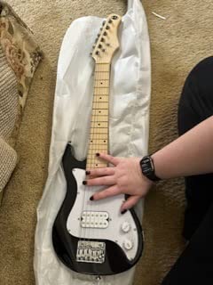 Pyle Kids Electric Guitar Starter Kit with Amplifier, 30