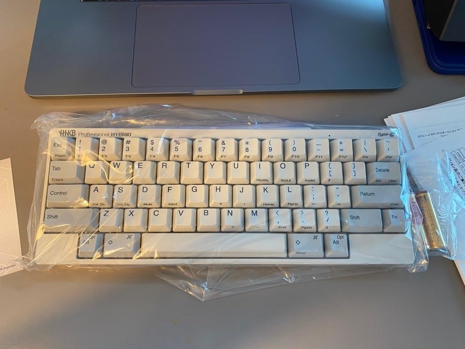Happy Hacking Keyboard Professional Hybrid Type-S Snow | Wireless, Bluetooth, Wired, USB, Silent, Mac, Windows, Printed | 2 Year Advance Exchange Warranty customer photo 2