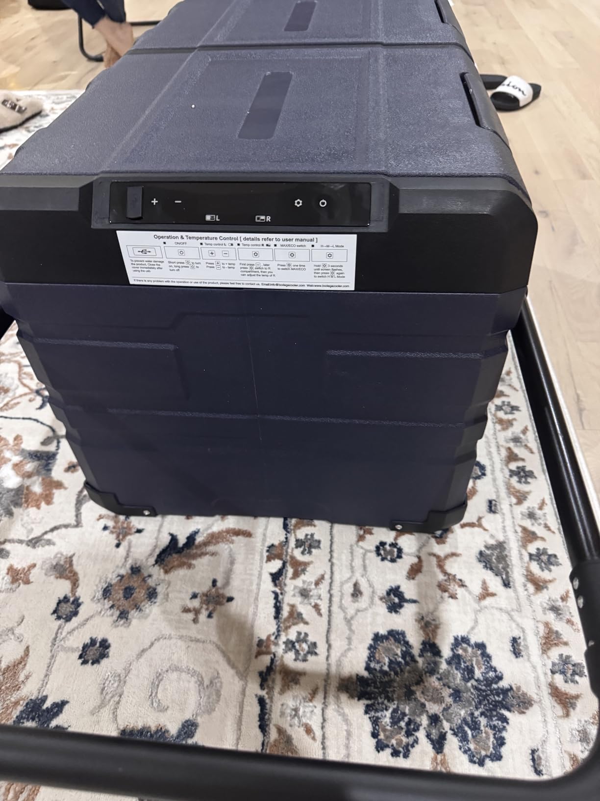 BODEGA 12 Volt Car Refrigerator, 59 QT Dual Zone Portable Fridge Freezer customer photo 2