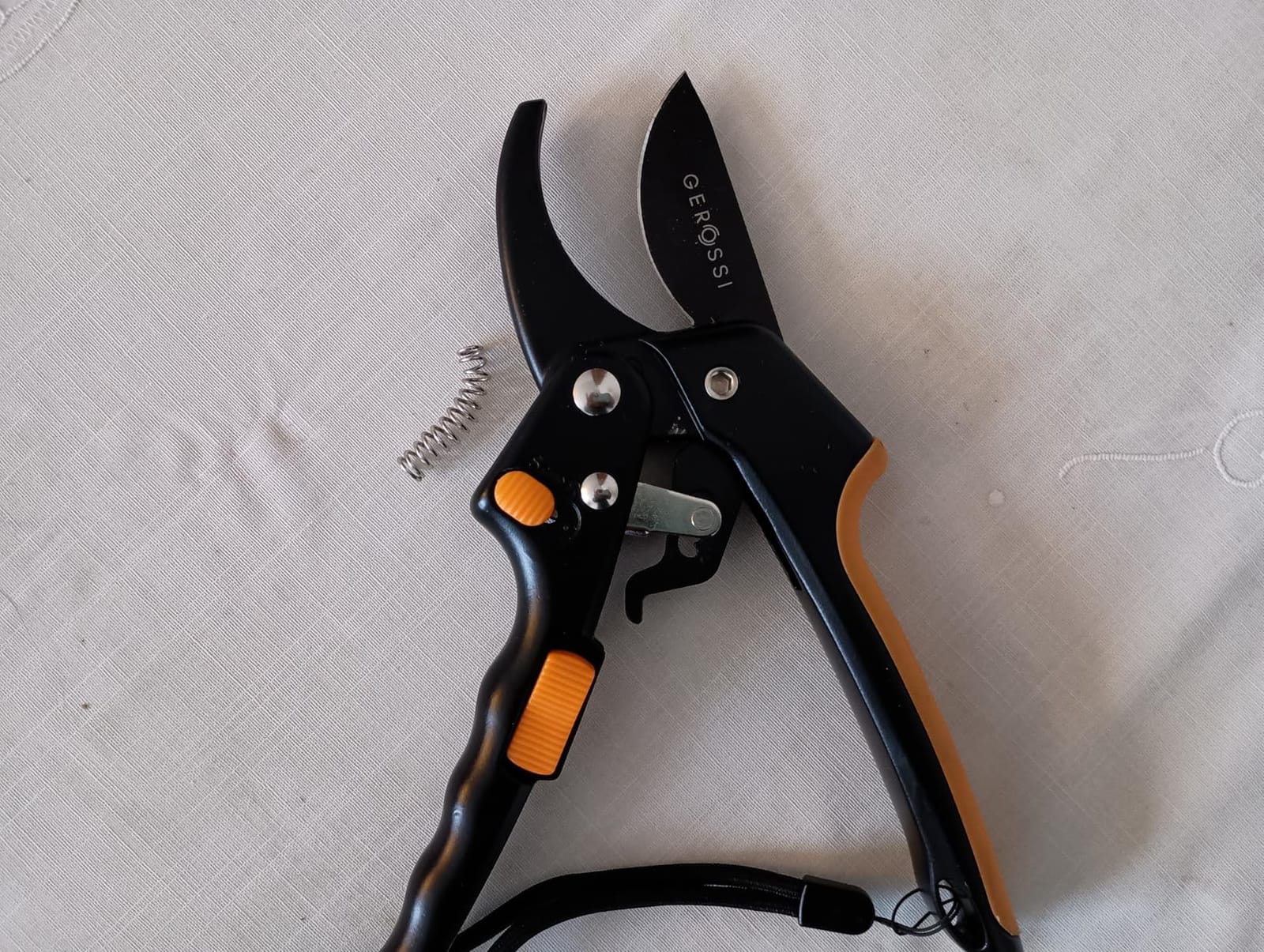 Gerossi Ratchet Pruning Shears Heavy Duty, Hand Pruners for Gardening customer photo 1