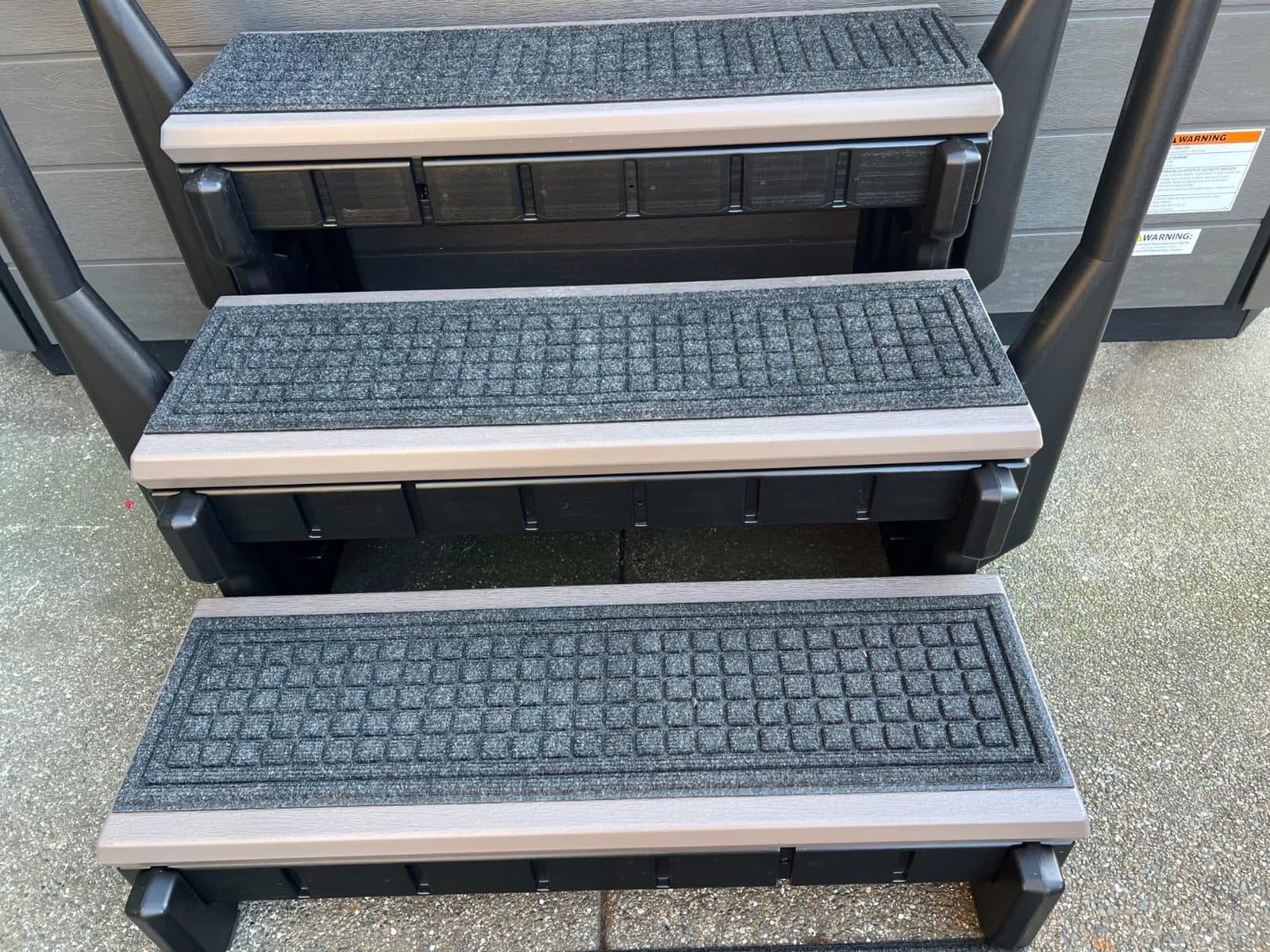 Confer Plastics 3 Step Signature Spa Step (Redwood) customer photo 2