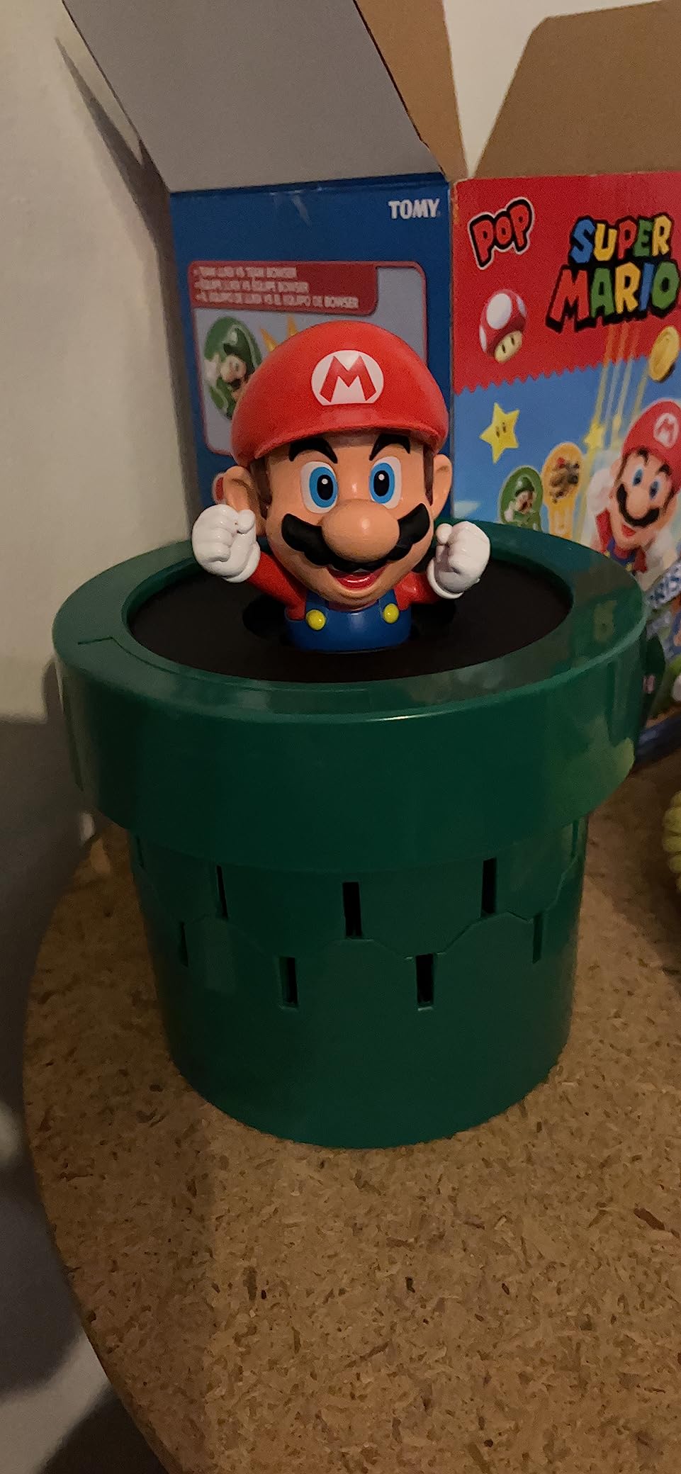 TOMY Pop Up Super Mario Family Action Game - 2-4 Players - Ages 4+ customer photo 1