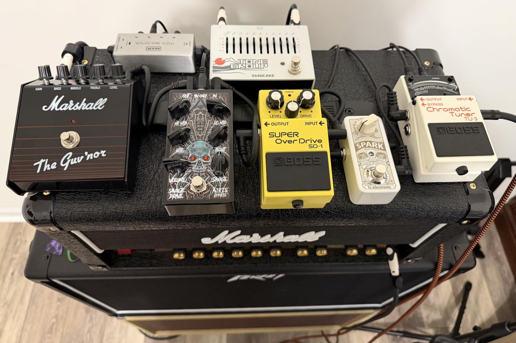 SONICAKE Modulation Guitar Effects Pedal 4 Mode of Chorus, Flanger, Phaser & Tremolo Digital Warped Dimension customer photo 1