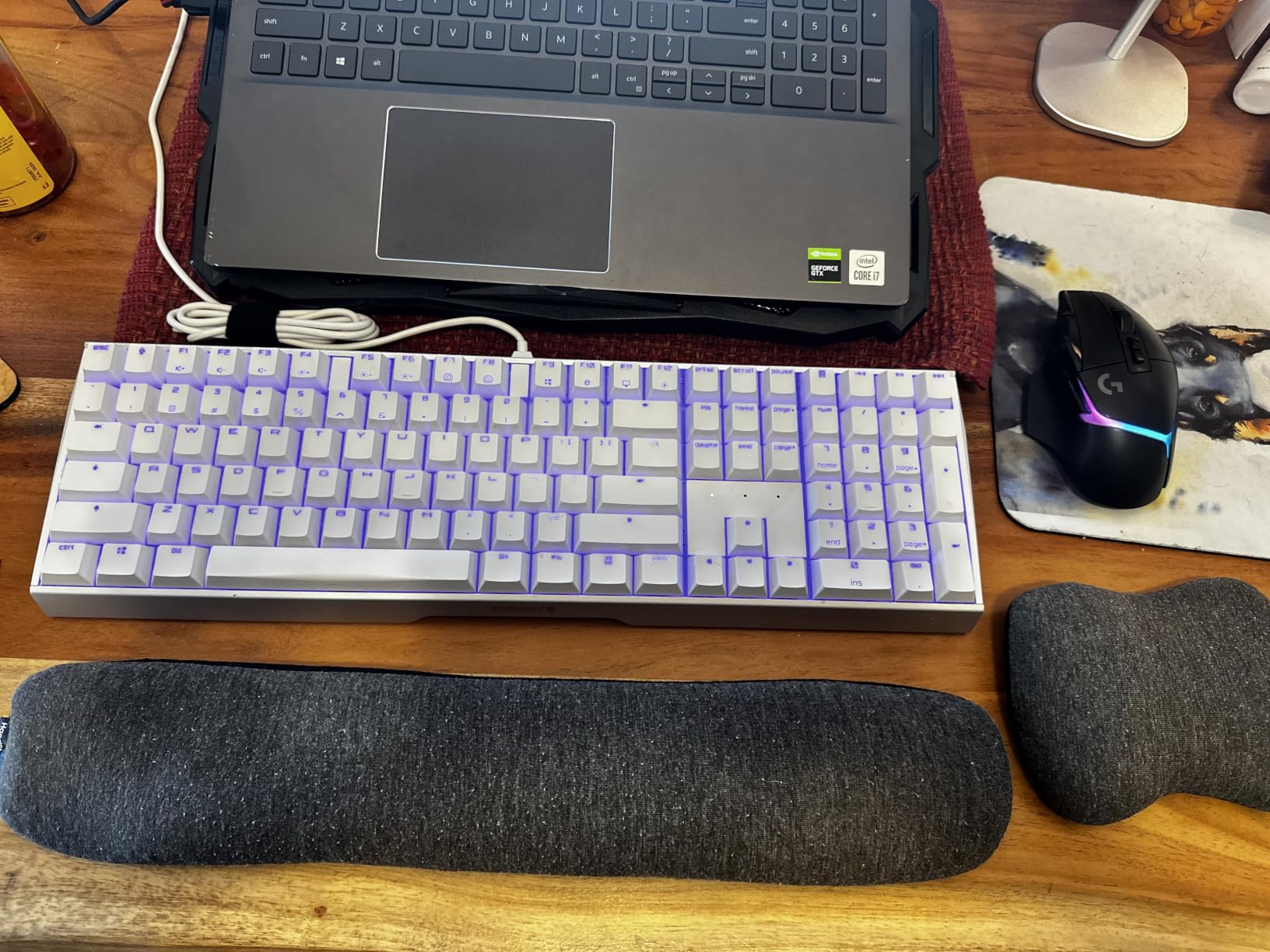 Cherry MX 3.0S Wired Mechanical Gaming Keyboard, MX RED Switches, White customer photo 1