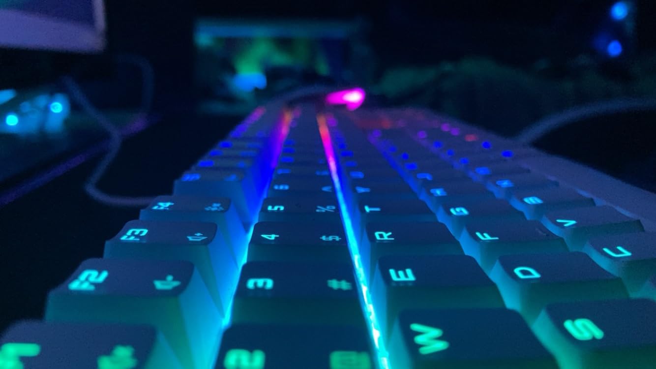Cherry MX 3.0S Wired Mechanical Gaming Keyboard, MX RED Switches, White customer photo 2