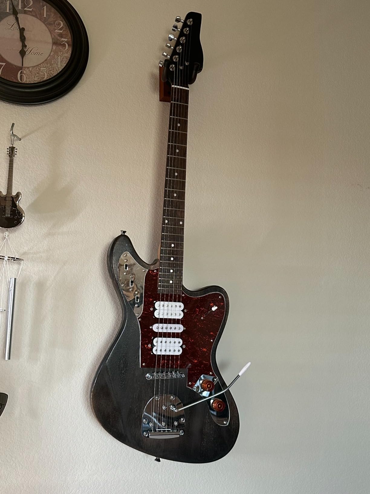 DIY Electric Guitar Kit Beginner Kit JazzmasterStyle Mahogany Body customer photo 1