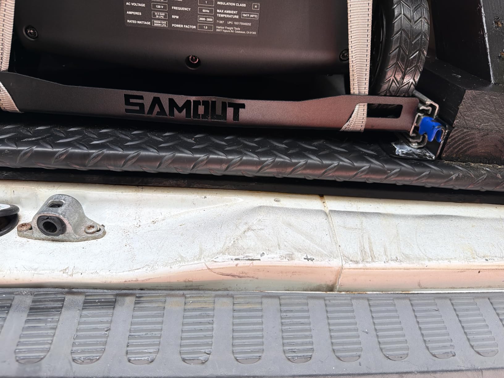 SAMOUT Fridge Slide (Inner 29.2 x 18.7in) Vehicle Refrigerator Freezer Slider with 4 Buckle Straps, Universal Fit, Max 287 LBS, 3rd Gen customer photo 1