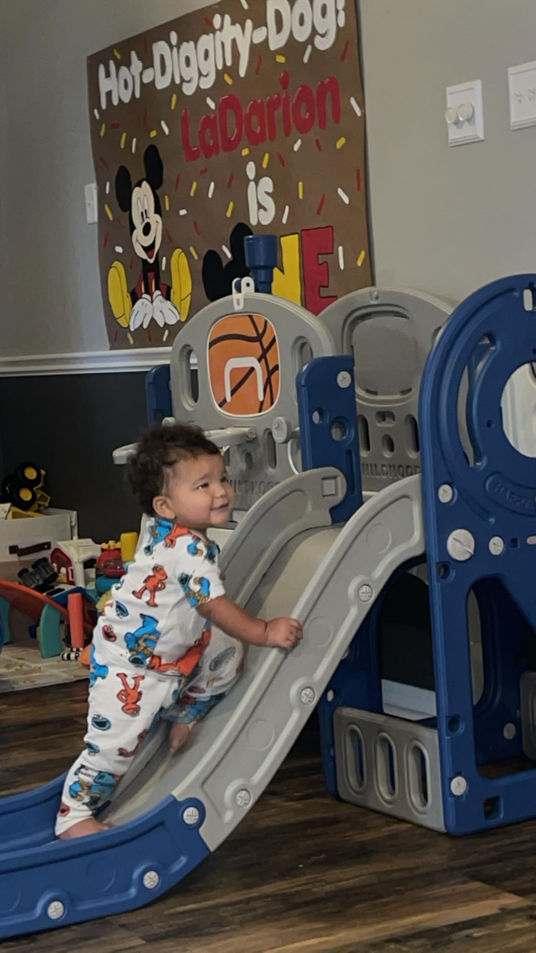XJD 8 in 1 Toddler Slide Set, Kids Slide for Toddlers Age 1-3 customer photo 2