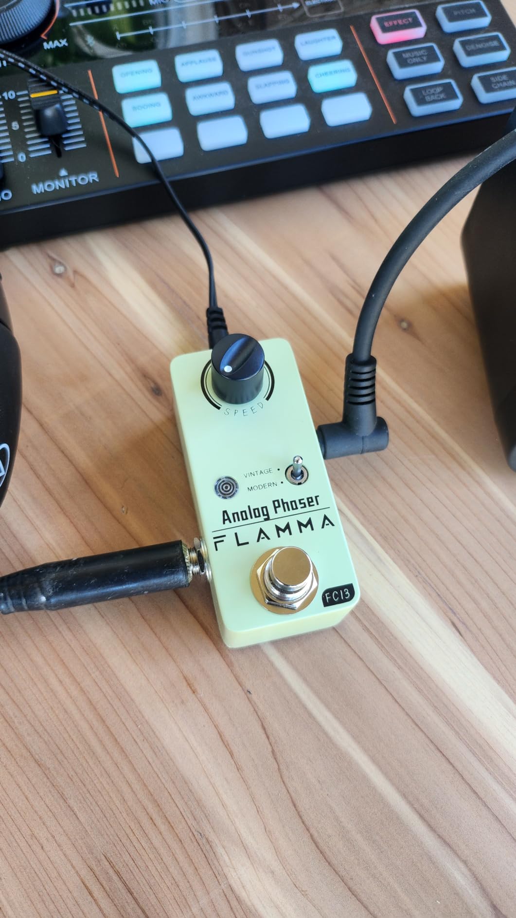FLAMMA FC13 Phaser Guitar Pedal Analog Phase Effects Mini Pedal with Classic Vintage Modern Modes True Bypass customer photo 1