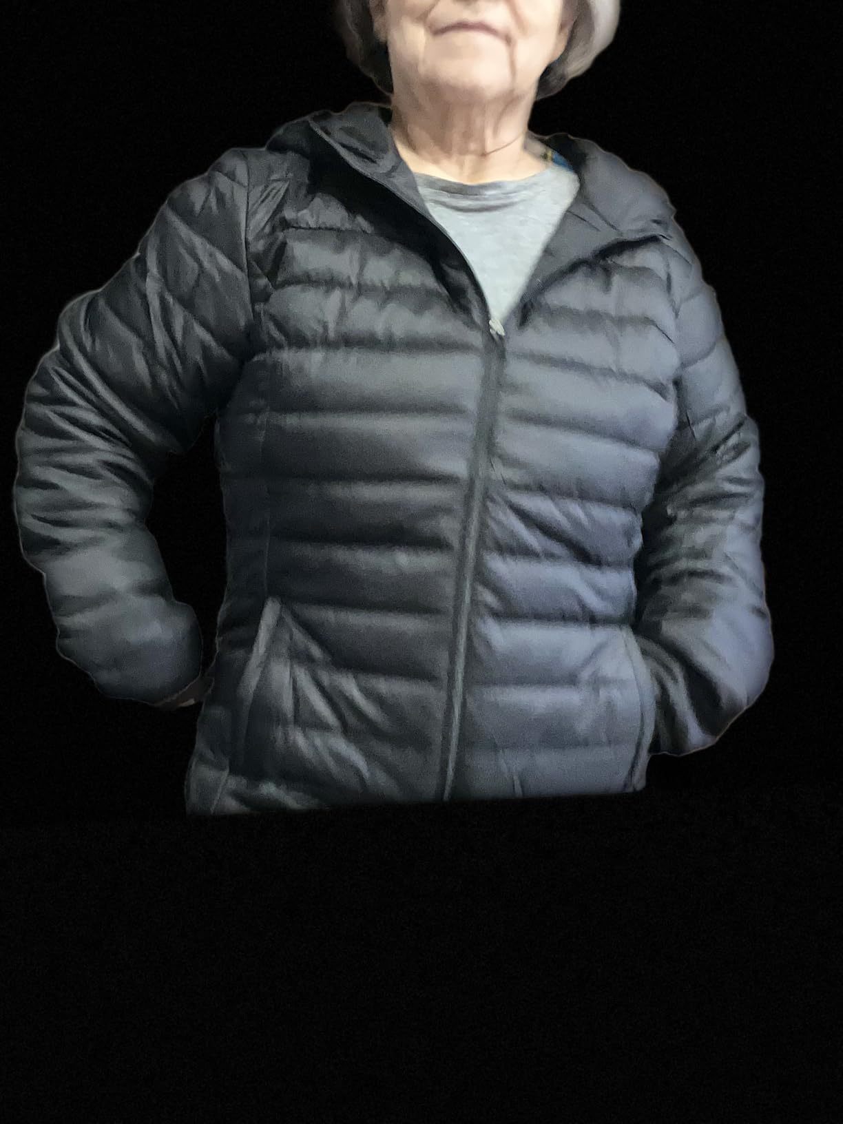 MAGCOMSEN Womens Puffer Jacket with Hood Quilted Lightweight Packable Coat customer photo 1