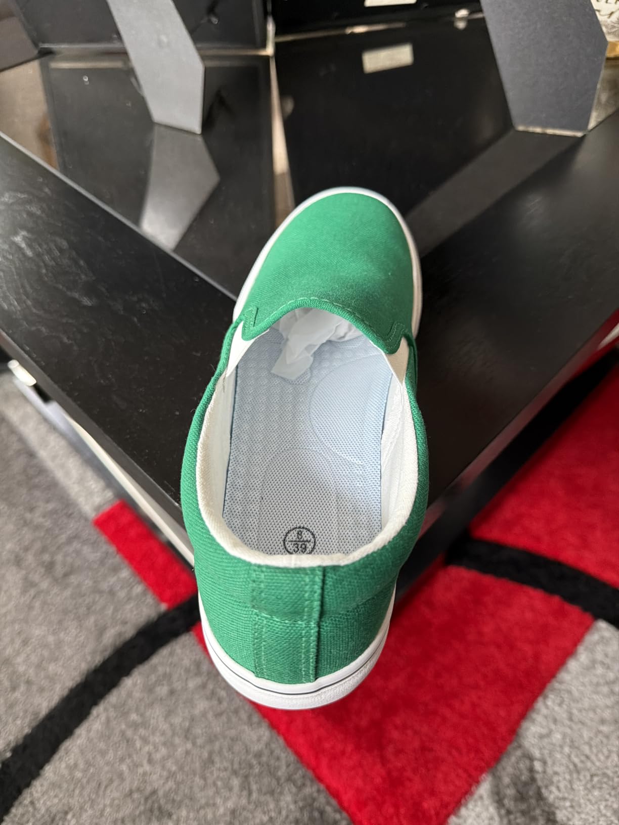 Women's Canvas Slip On Sneakers Non Slip Loafers customer photo 1
