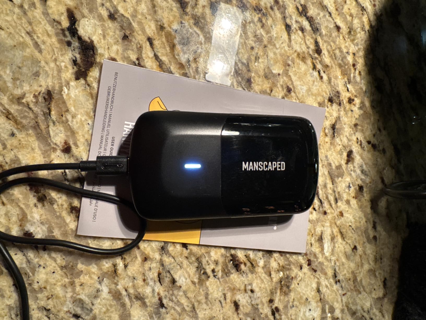 MANSCAPED® The Handyman™ Compact Face Shaver – Portable Men’s Groomer customer photo 2
