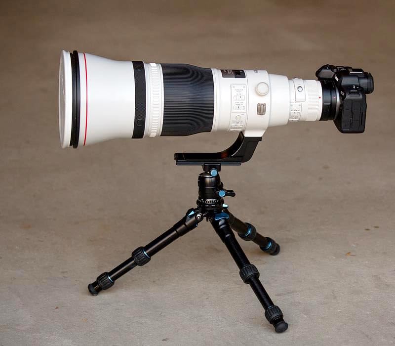 SIRUI AM-203 Aluminum Mini Travel Tripod, B00K Ball Head, 360° Panoramic customer photo 2