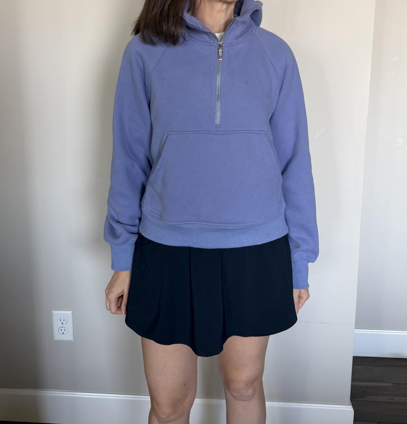 AUTOMET Womens Hoodies Half Zip Up Casual Comfort Fall Clothes 2026 customer photo 1