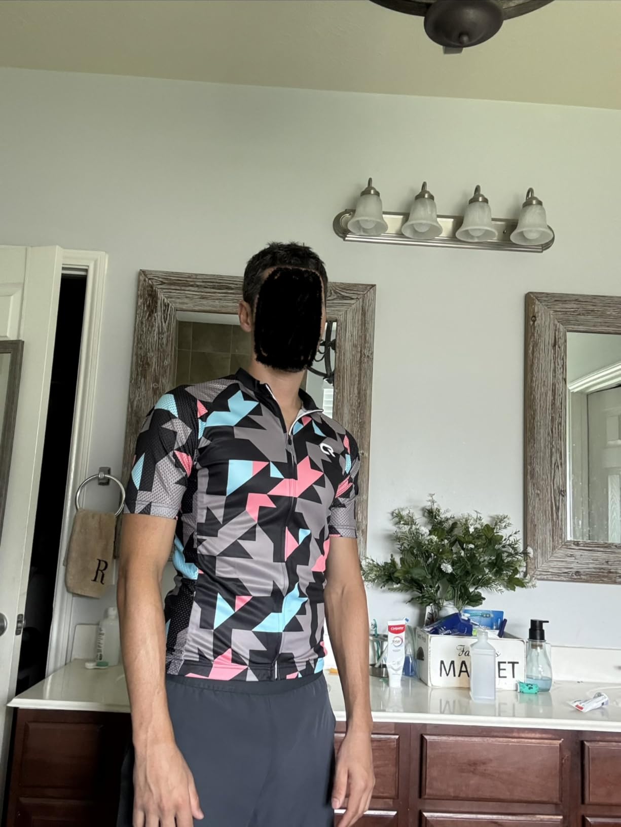 Coconut Ropamo CR Mens Cycling Jersey Short Sleeve Road Bike Shirt with 3+1 Zipper Pockets Breathable Quick Dry customer photo 2