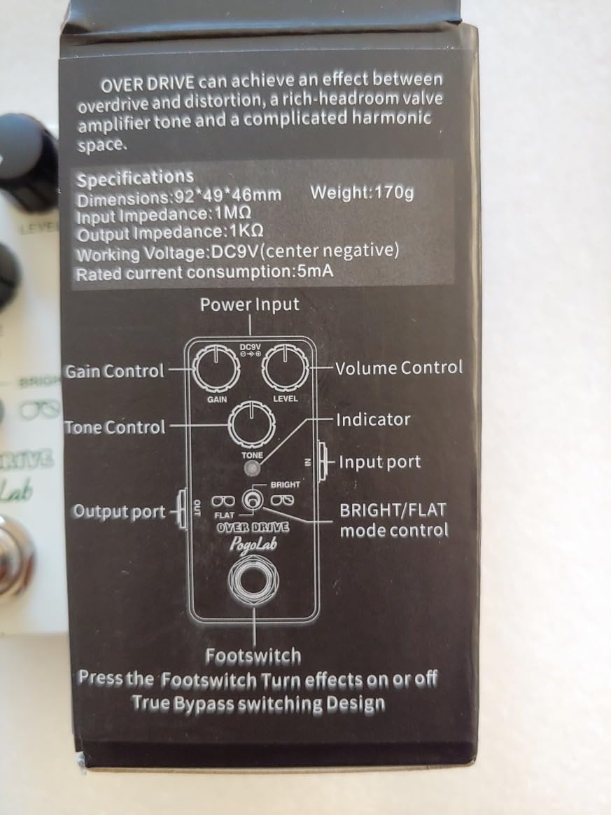 Pogolab Delay Pedal, Delay Pedals for Electric Guitar, Analog Delay Guitar Pedal, DC 9V True Bypass, Mini Delay Pedal customer photo 1