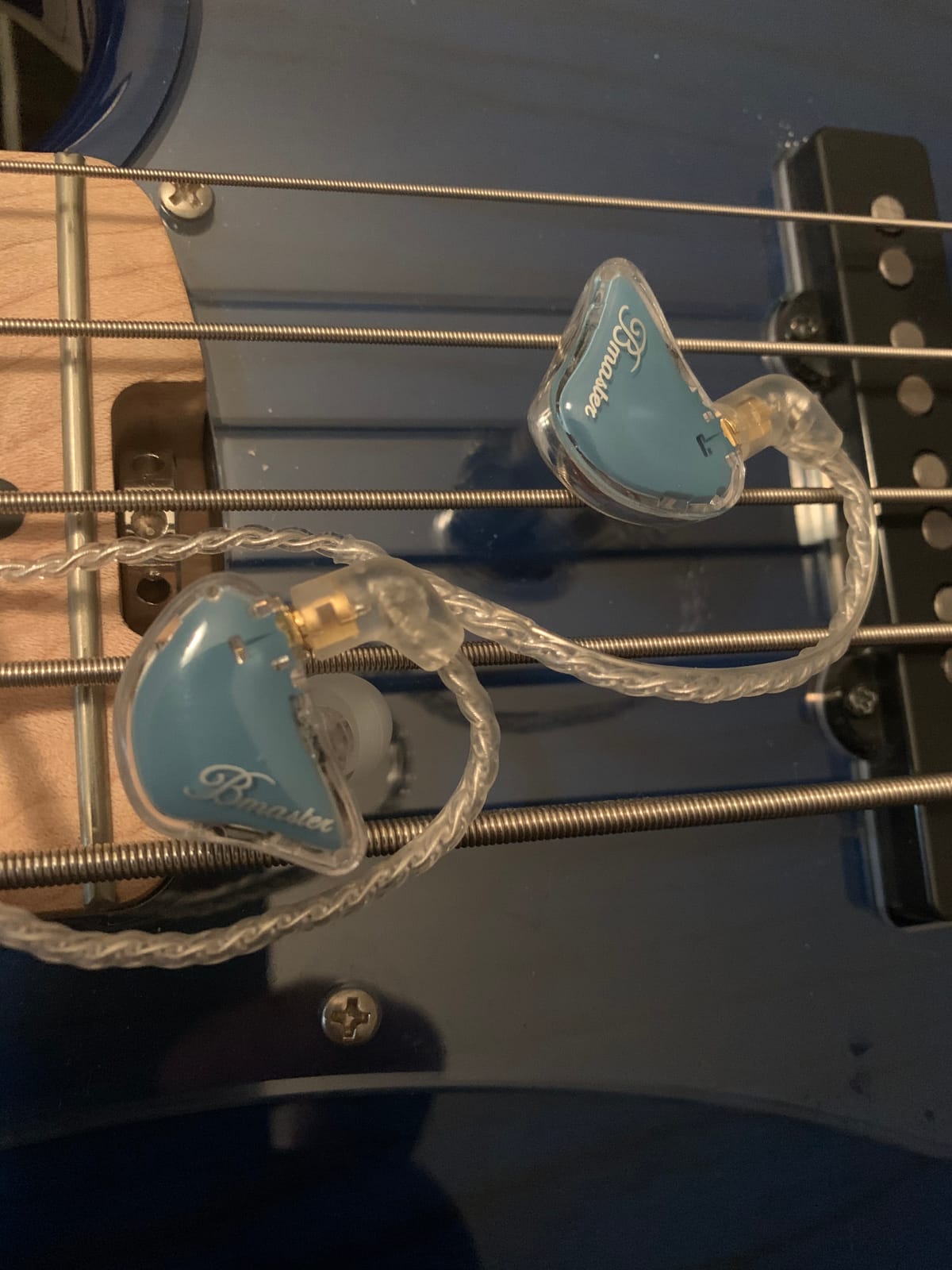 BASN Bmaster 2Pin Triple Drivers in Ear Monitor Headphones (Blue) customer photo 2
