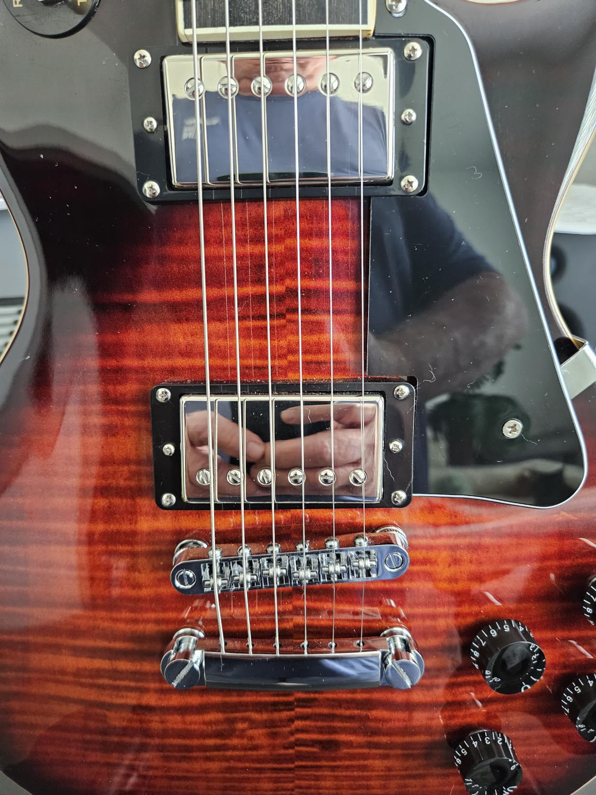 FLEOR Alnico 5 Guitar Humbucker Pickup 4-Wires Neck+Bridge Pickup Set Chrome Fit LP Guitar Part customer photo 2