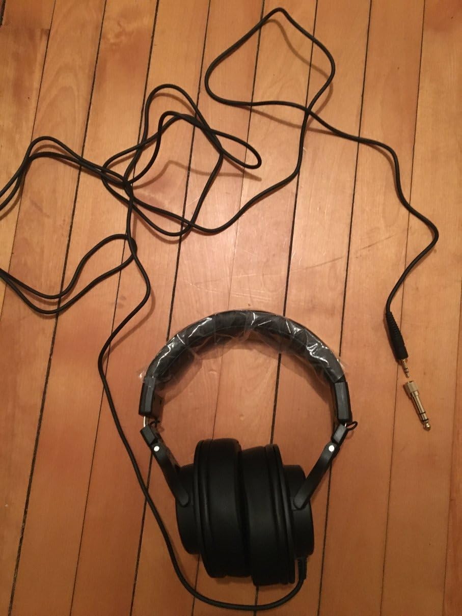 DMH10 Electronic Drums Headphones Wired Over-Ear Studio Headsets | With 50mm Drivers, Immersive Deep Bass, Noise Isolation, 3.5mm Jack 1/4