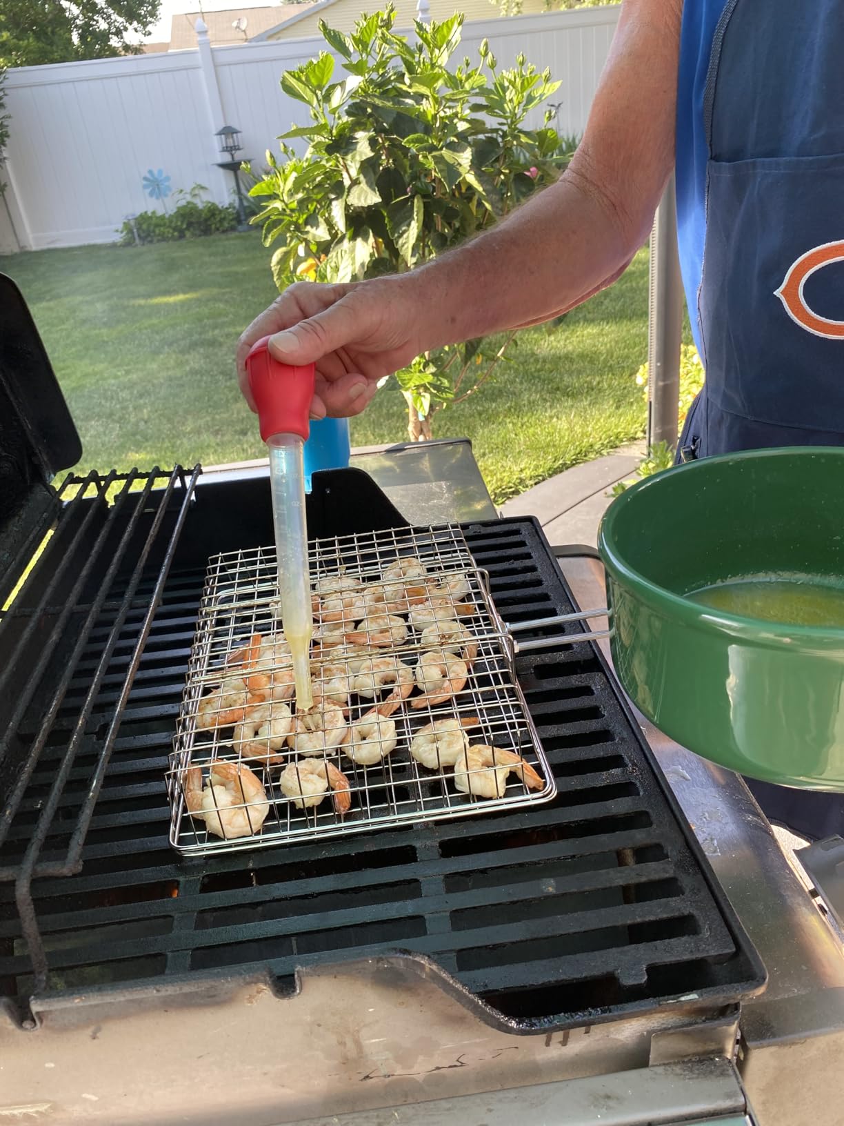 Grill Basket Set, BBQ Accessories, Outdoor Camping Cooking, Gifts for Men customer photo 2