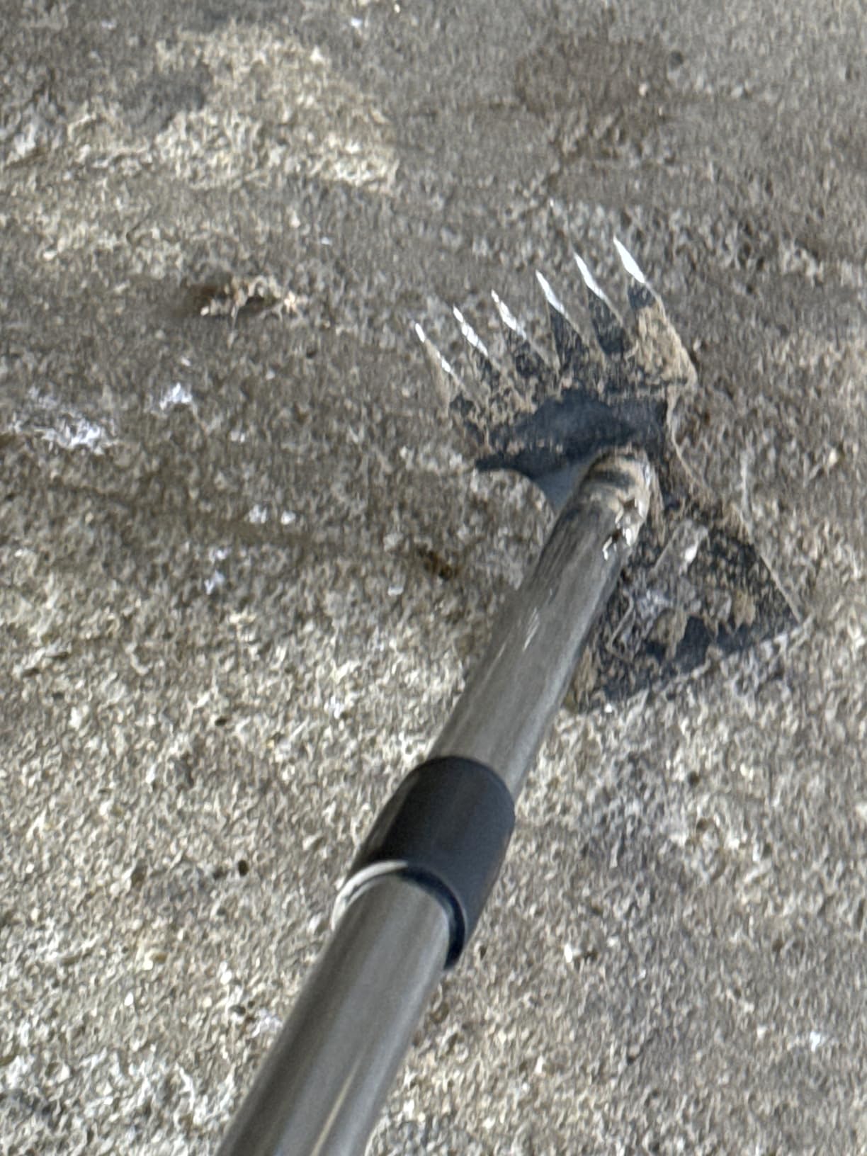 NICOFPHY Weed Puller Tool with Long Handle, Heavy Duty Garden Hoe and Rake customer photo 1