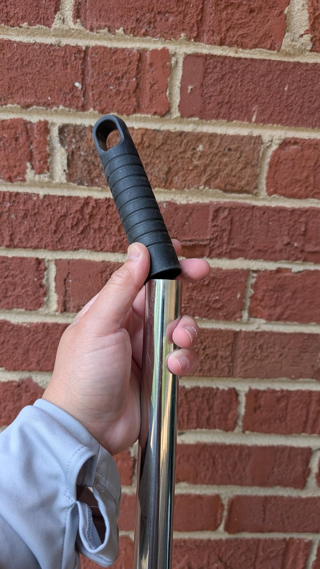 NICOFPHY Weed Puller Tool with Long Handle, Heavy Duty Garden Hoe and Rake customer photo 2