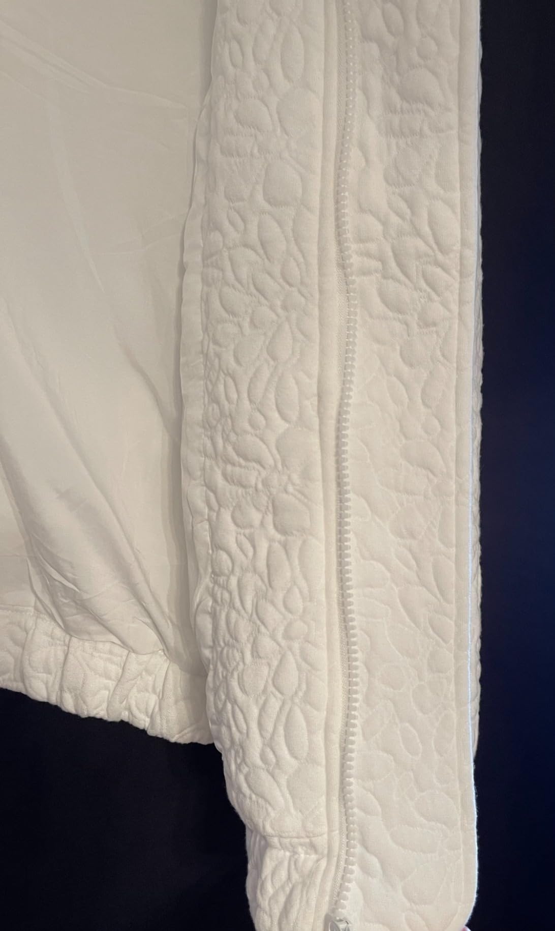 EVALESS Bomber Jacket Women Jacquard Zip Up Coat with Pockets customer photo 1