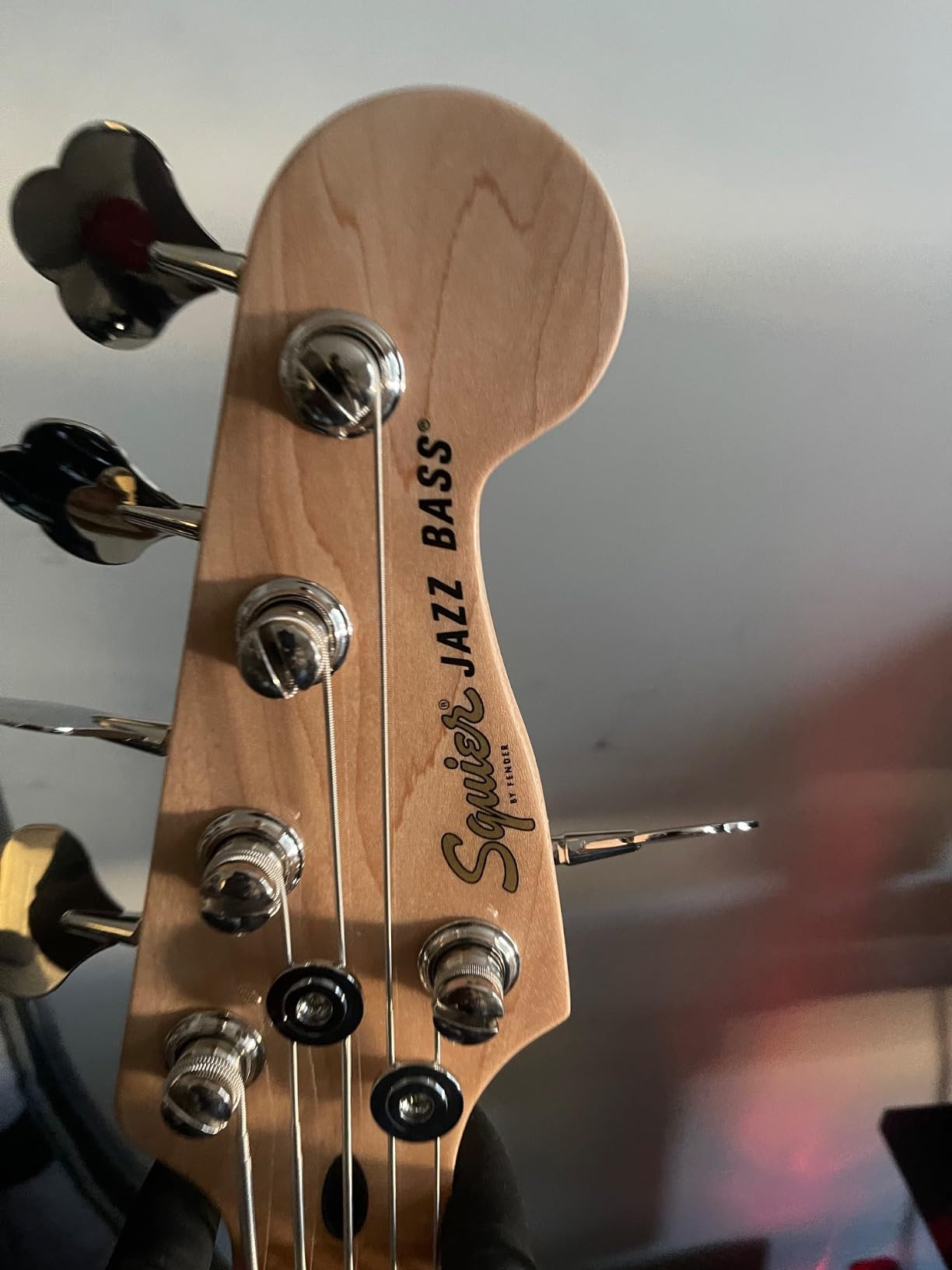 Fender Affinity Jazz Bass V Active 5-String Bass Guitar, Black Metallic | Active 5-string electric bass, maple fingerboard, black pickguard, beginner to gigging, rich low-end tone customer photo 2