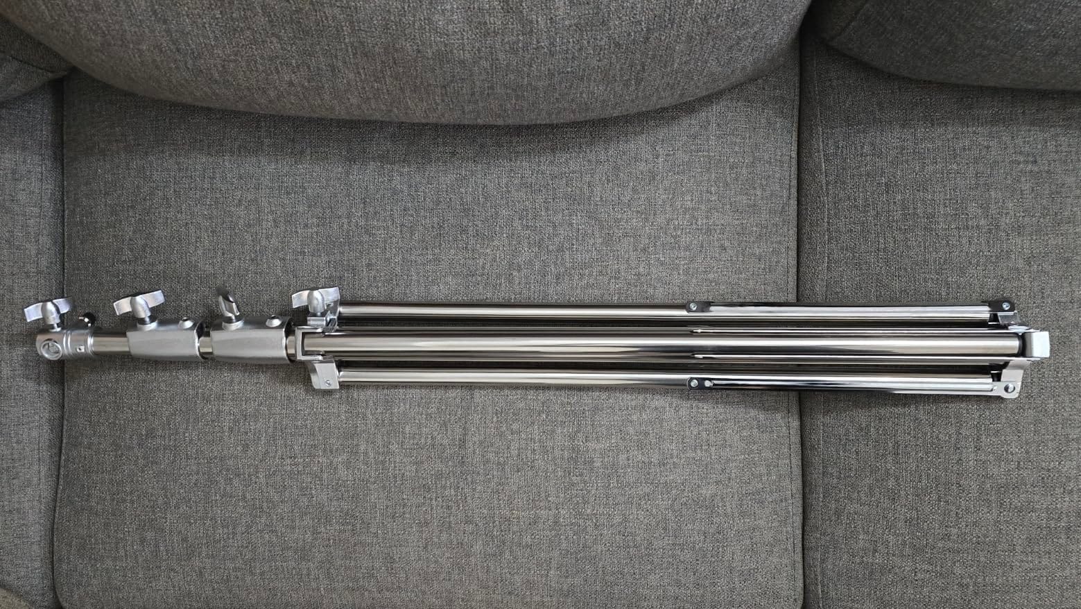 K&F CONCEPT Stainless Steel Light Stand 9.2ft/2.8m, Spring Cushioned customer photo 1