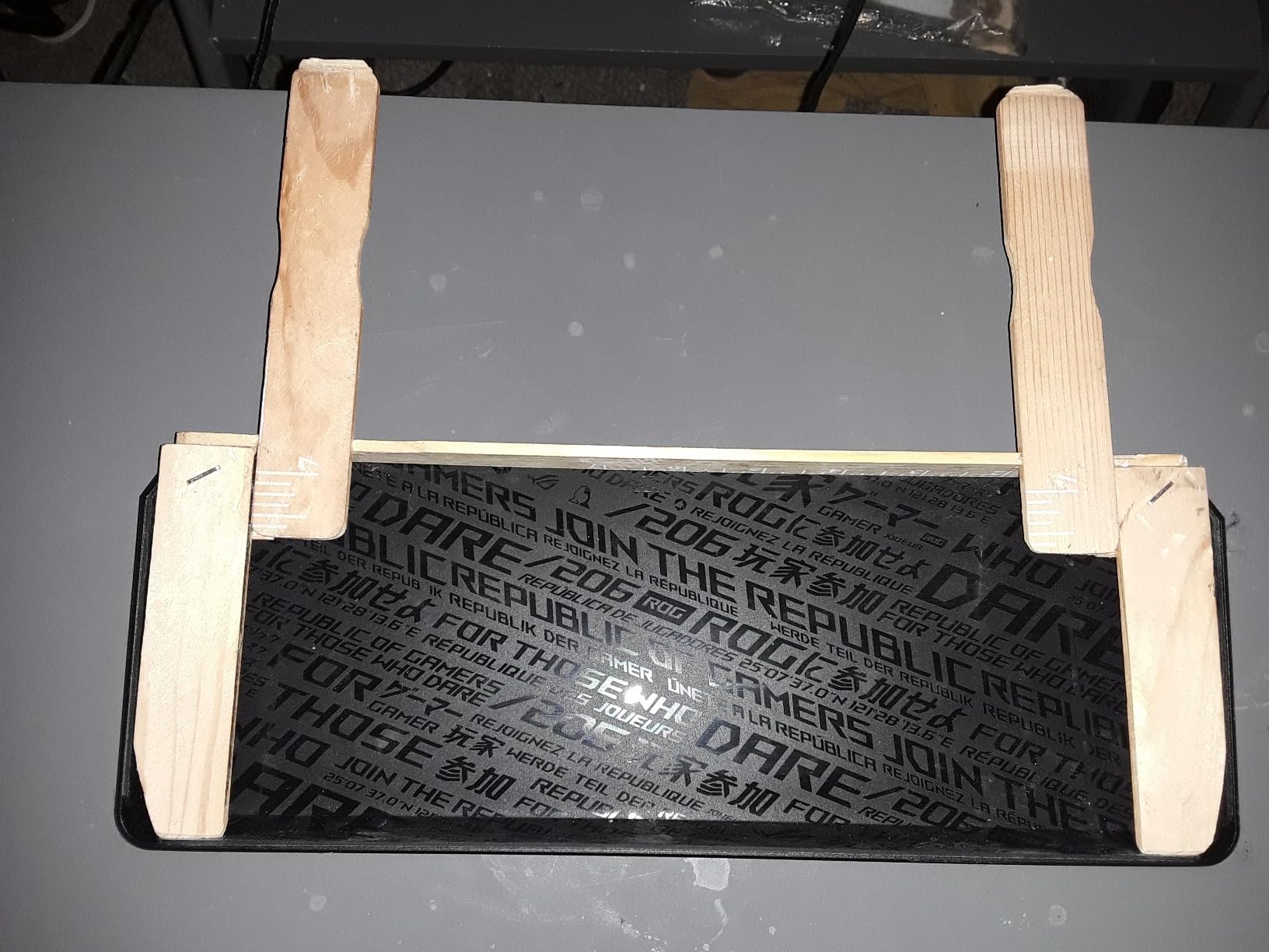 ASUS ROG Falchion Ace HFX Hall Effect Gaming Keyboard - 65% TKL, Dual USB-C, Magnetic Switches, Rapid Trigger, Speed Tap, 8000 Hz Polling, Touch Panel, Portable, Protective Cover, PBT Keycaps - Black customer photo 2